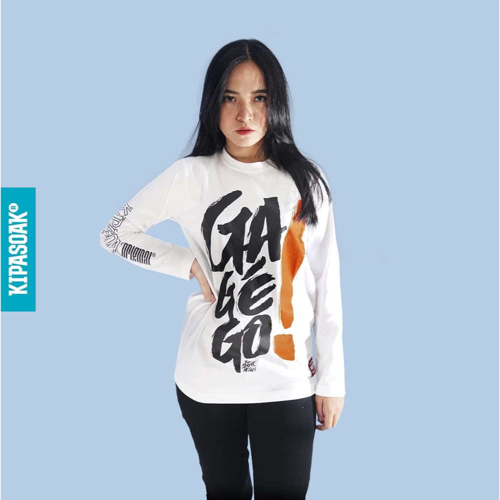 Gagego #9 - Lengan Panjang | • Kaos Gagego Khas Pati Kipasoak