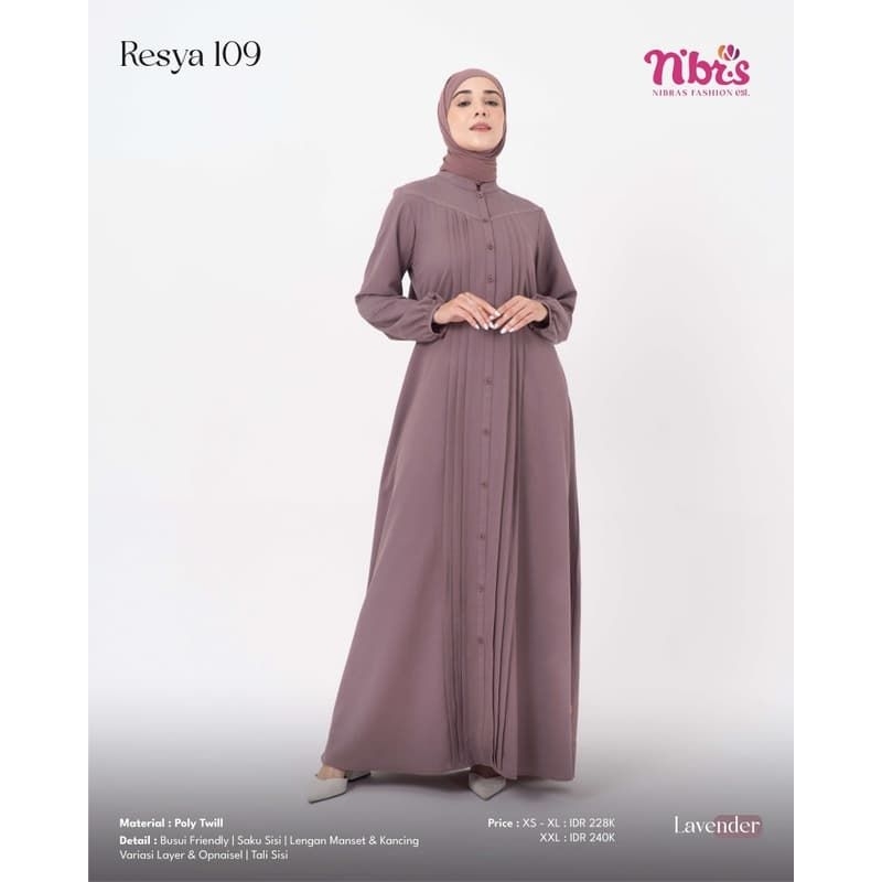 Resya 109 Gamis Dewasa Nibras