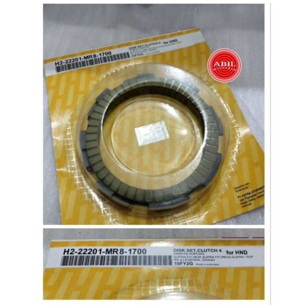 kampas kopling ASPIRA grand, supra x, supra fit, revo original