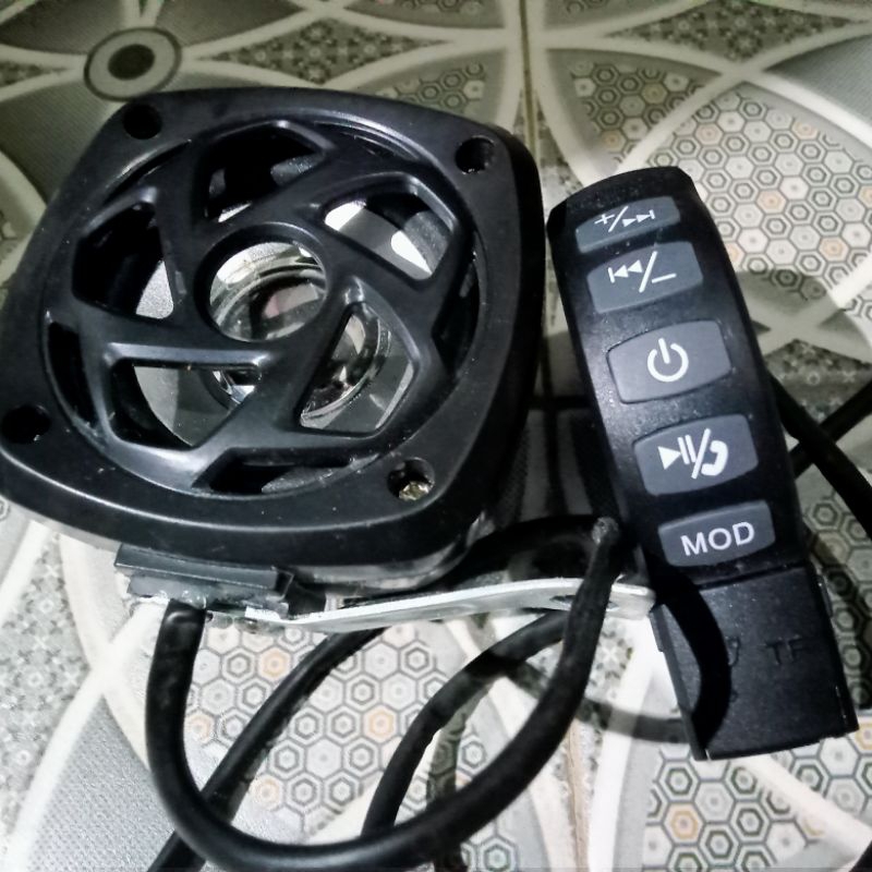 Suara moge Sound Booster sepeda listrik dan motor listrik plus mp3