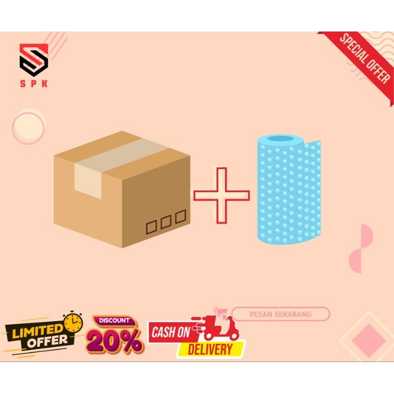 

EXTRA PACKING [BUBLE + KOTAK]UNTUK LEBIH MEMINIMALISIR KERUSAKAN