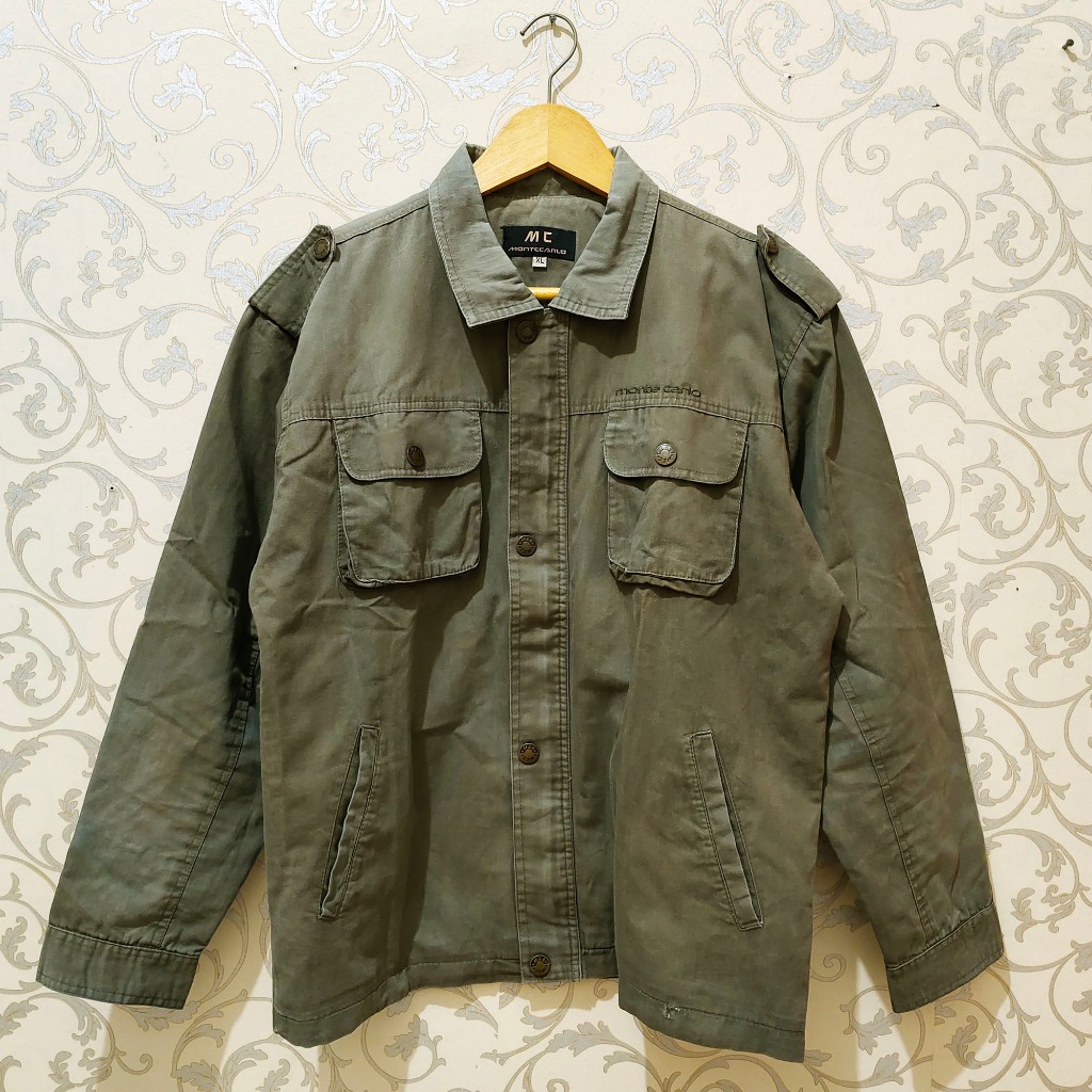 Jaket Army Monte Carlo Original Army Jacket