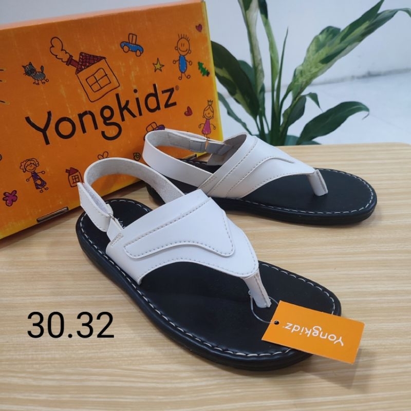 Yongkidz - Sepatu Sandal Anak Laki Laki Brand Matahari Original warna putih