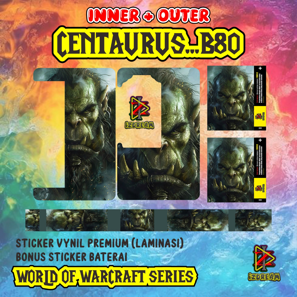 

World of Warcraft STICKER FULLSET CENTAB80 (VOL.3)