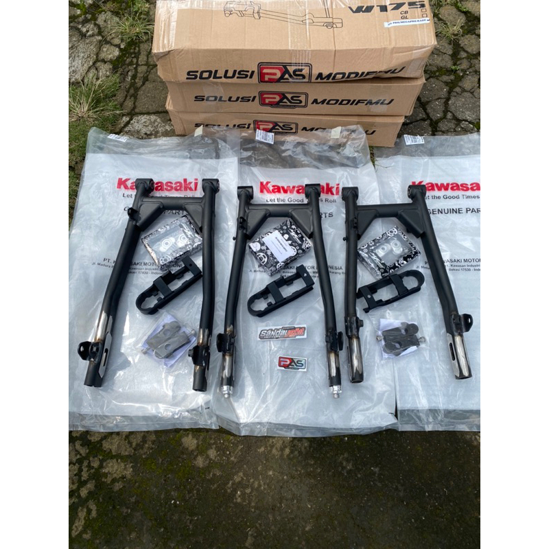 AREM ARM W175 MODEL KAZE BY M1 SPEED PNP CB GL 100 GL MAX GL PRO NEOTECH MEGAPRO ARM KAWASAKI W175 S