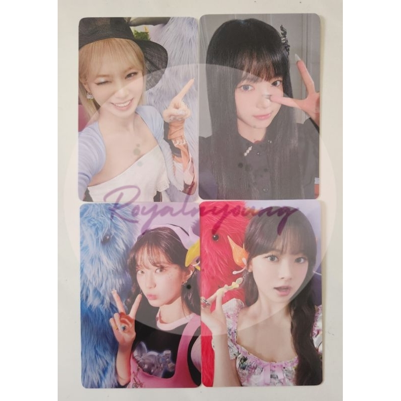 Photocard PC Lucky Draw LD Weverse Japan WVJ & Universal Music Store UMS Le Sserafim LSF - Crazy Jap