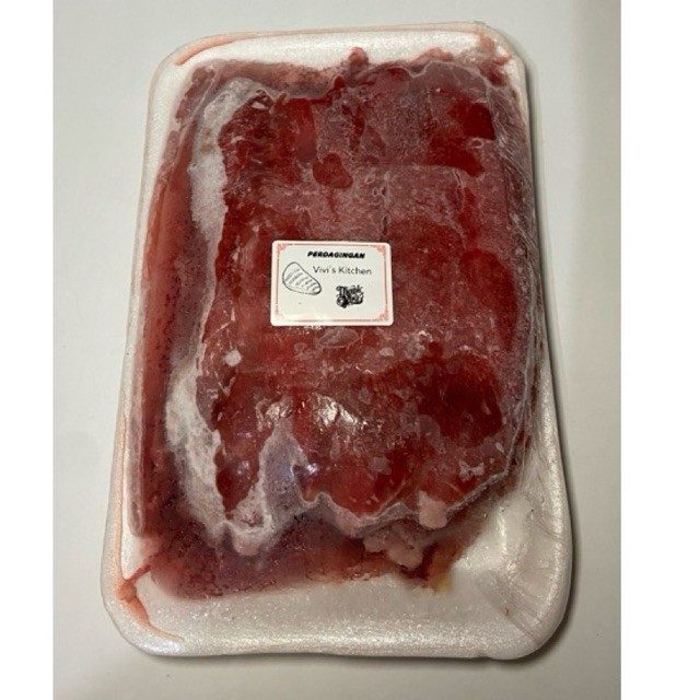 

Daging slice sapi lowfat sukiyaki shabu 500gr