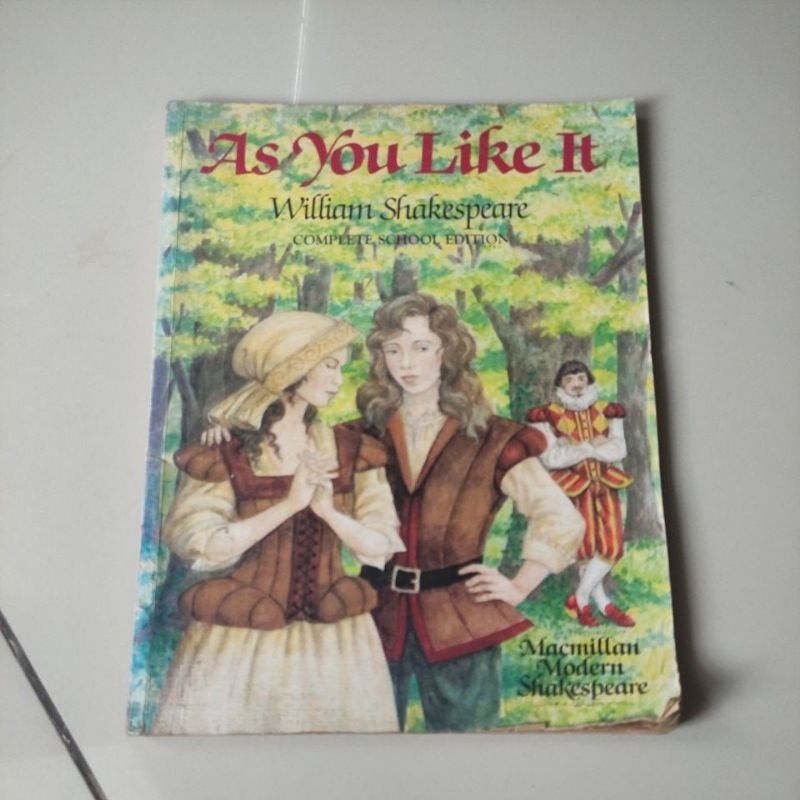 format besar AS You Like It william Shakespeare complete school edition
