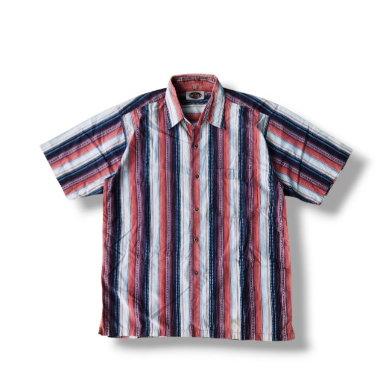 vintage Pattern Shirt / kemeja second / kemeja vintage