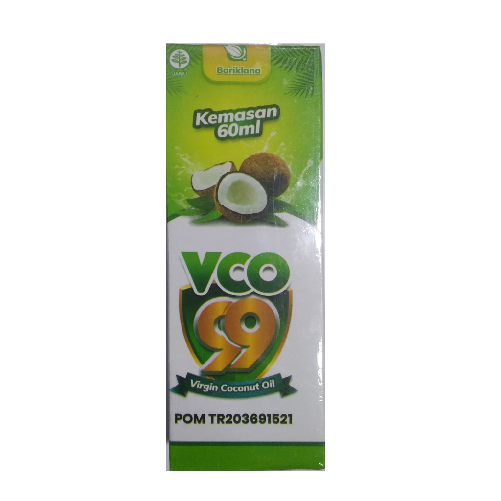 

Minyak VCO 99 Bariklana Virgin Coconut Oil 60 ml - Exp : 2028