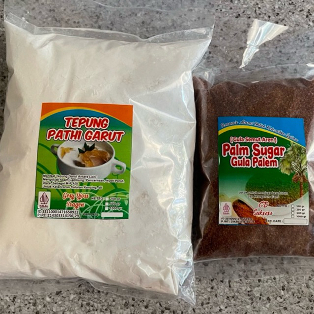

Tepung Garut Original Asli 500 gram Gratis Gula Aren bubuk 100 gram Sudah BPOM