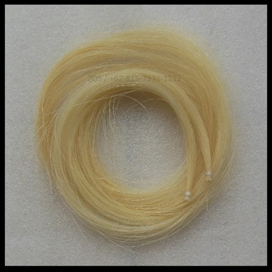 Rambut Hair Bow Violin Biola Cello Horse Kuda Sintetis