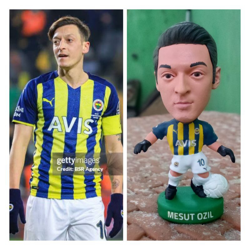 Pre Order Figure Soccer Custom Repaint Mesut Ozil Fenerbahce