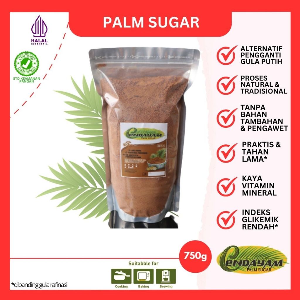 

GULA SEMUT AREN CENDAYAM 750 GRAM