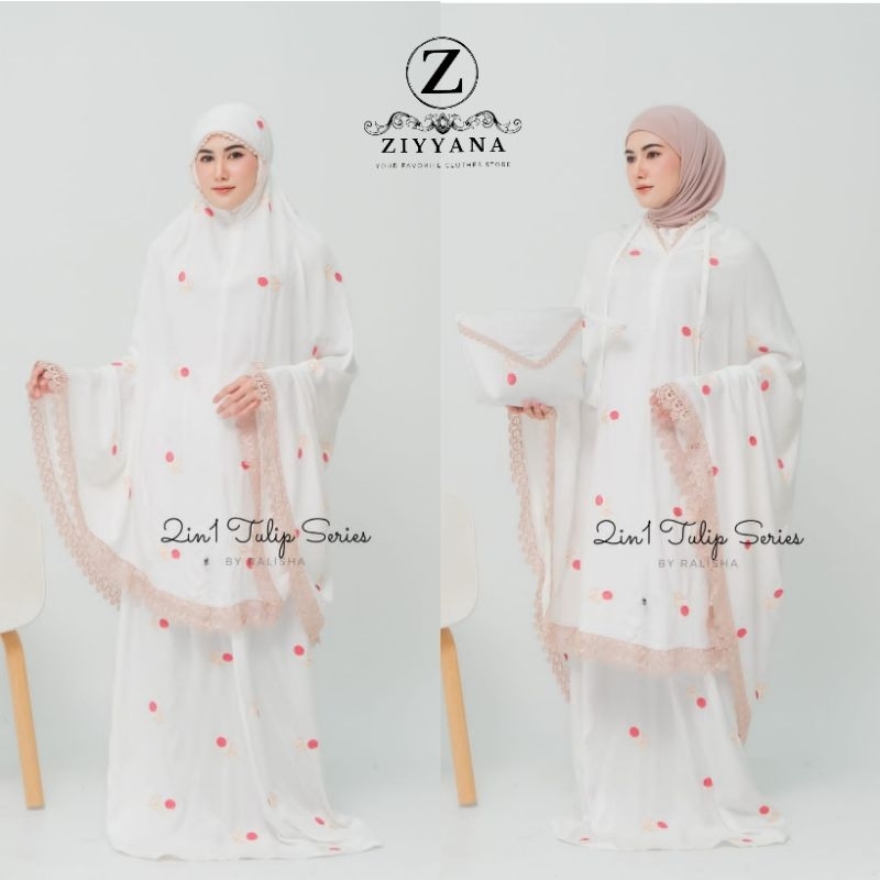 mukena lady bordir 2in1 jumbo premium | mukena tasikmalaya murah viral kekinian bordir tasikmalaya m