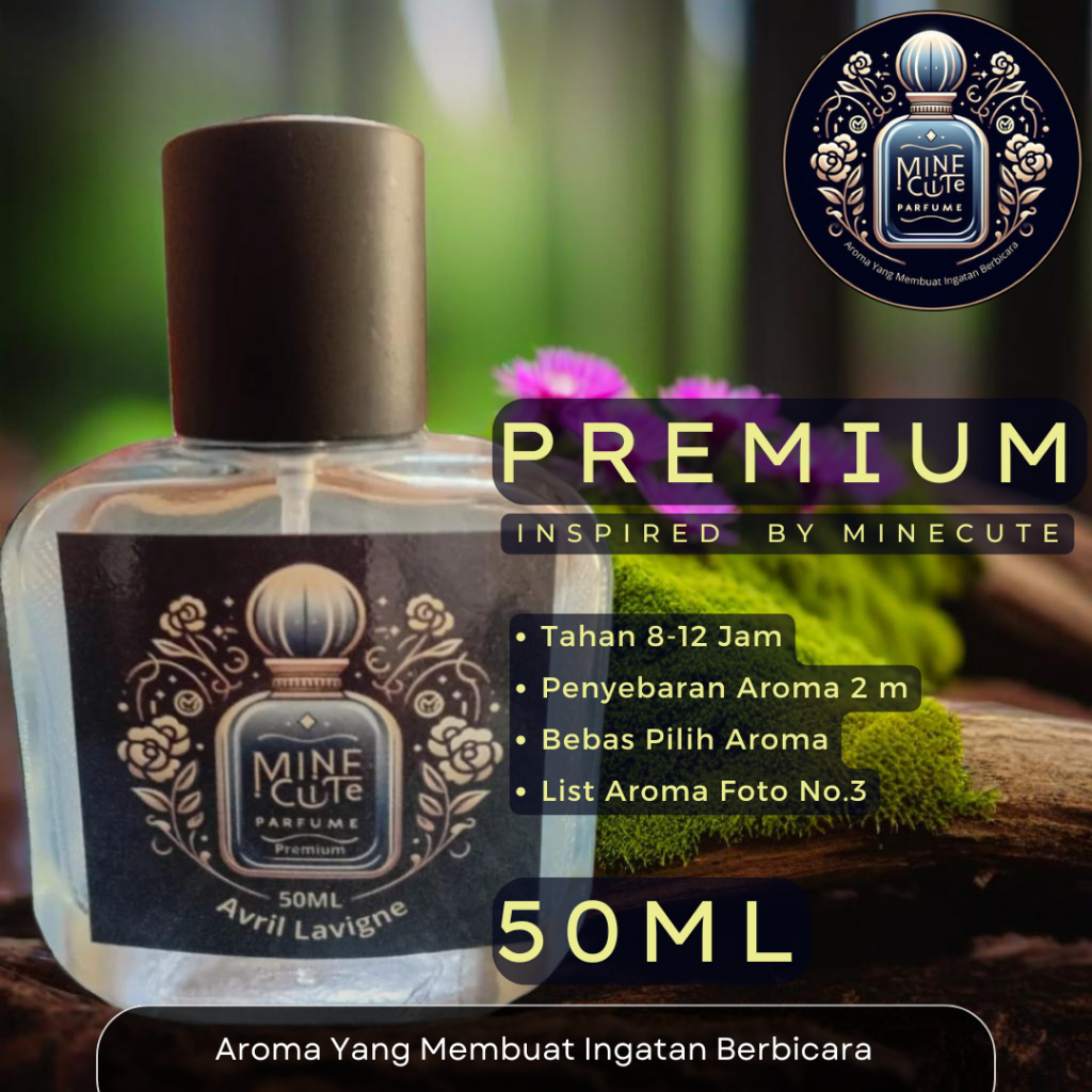 Premium Parfume 50ml | Minecute Parfume | Inspired Parfume | Refill Parfume