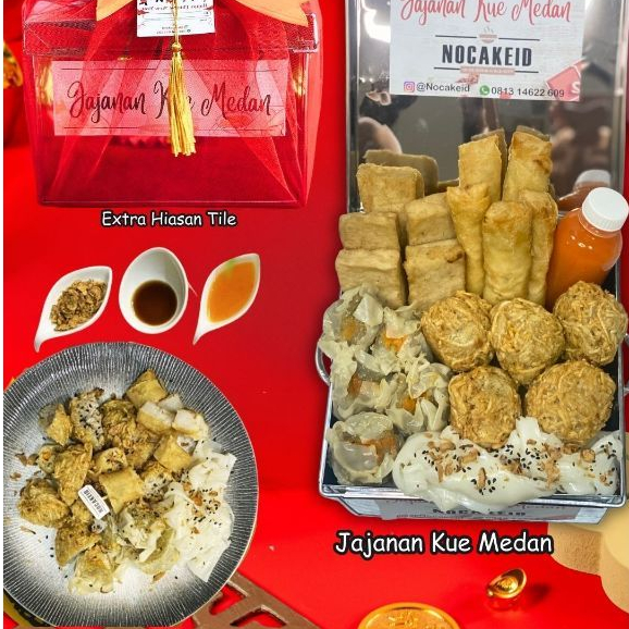 

Hampers chicong-fan jajanan kue medan imlek halal