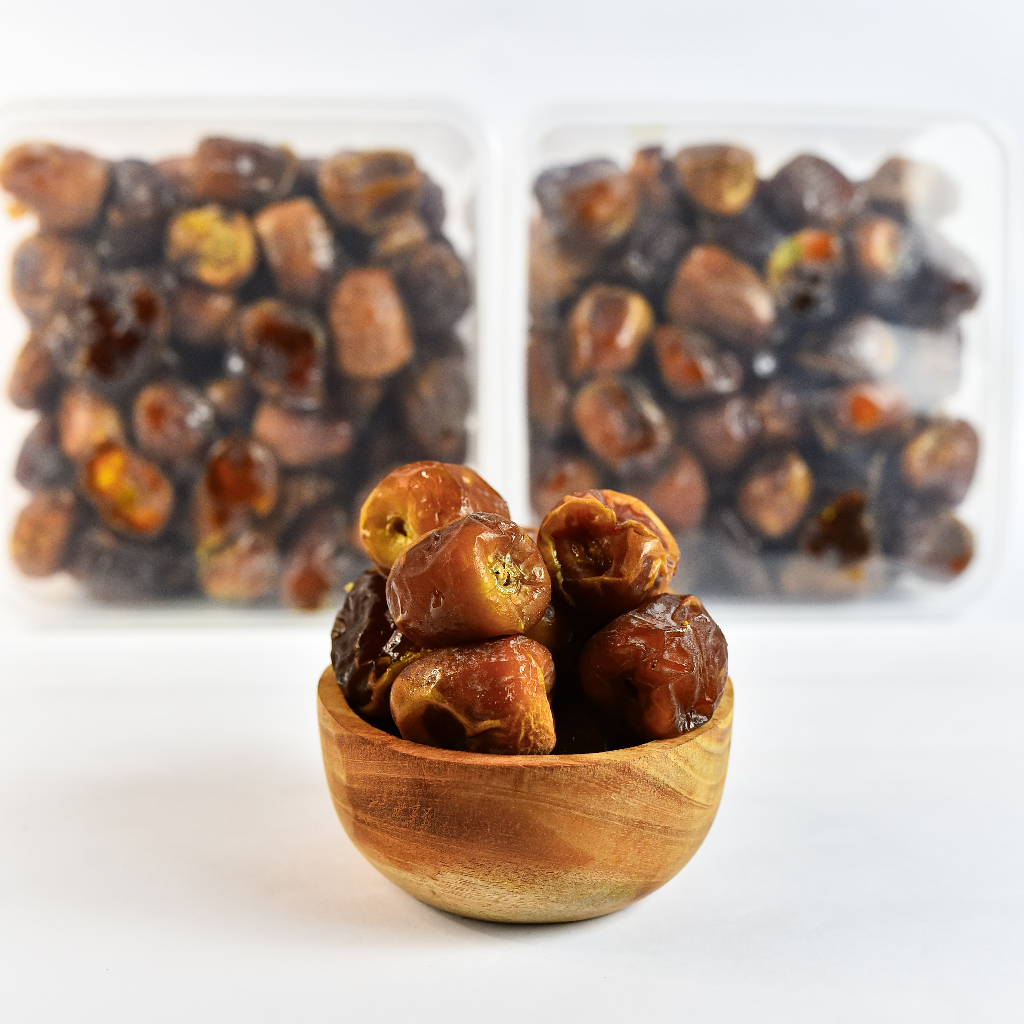 

Kurma Sukari Raja 1Kg / Kurma Sukari Al-Qossim 500g
