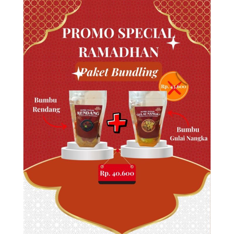 

RasaMinangku-BumbuRendang+GulNang, Rendang+SambalGoreng, Rendang+AyamGoreng