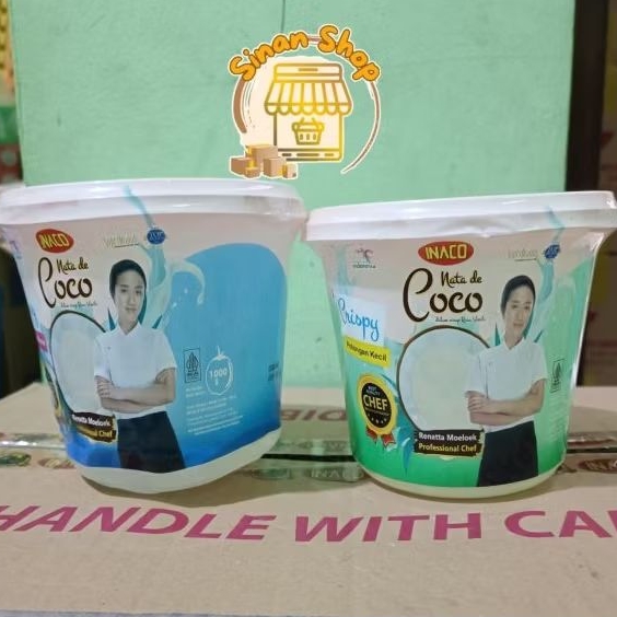 

Inaco Nata De Coco Crispy 1000gr | Inaco Nata De Coco 1 kg