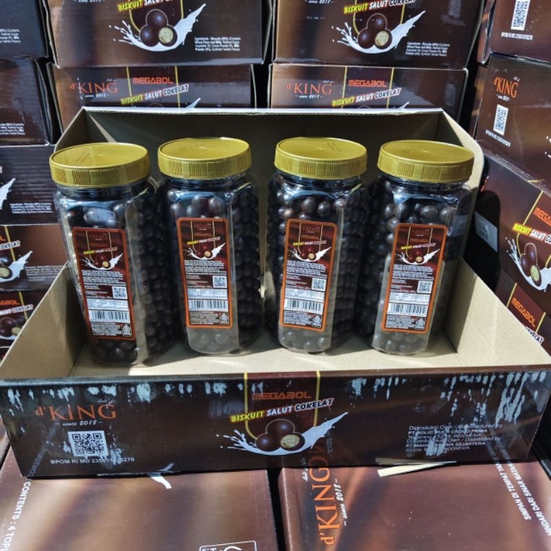 BONIBOL MEGABALL DKING COKLAT BISKUIT COKLAT SALUT