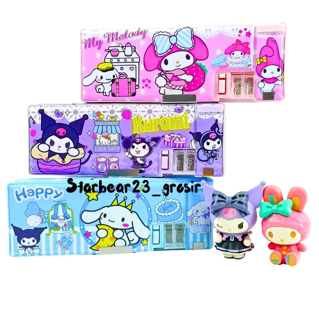 

Kotak Pensil Karakter Happy Cinnamoroll (LKF 180)