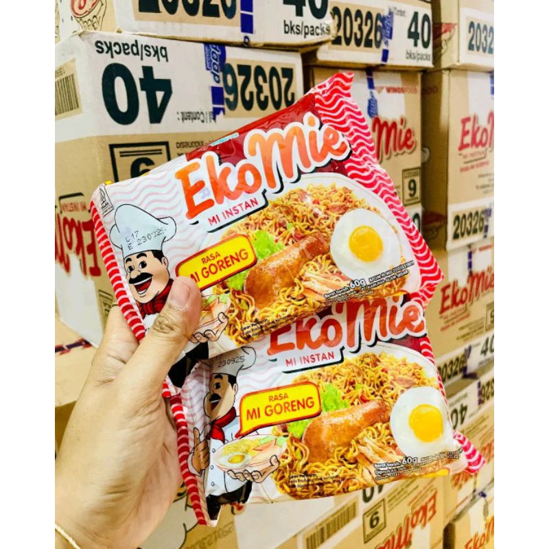 

Baru Mi instan Ekomie Isi 5pcs 5 Bungkus Rasa mie goreng
