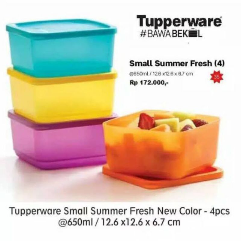 toples Tupperware preloved