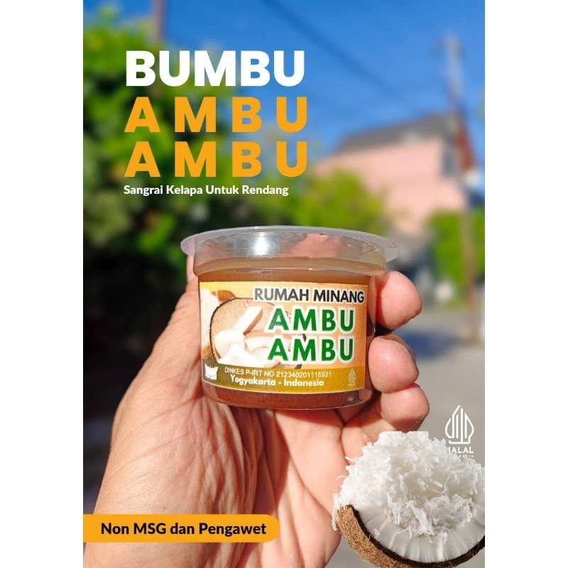 

BUMBU MINANG AMBU-AMBU ||bumbu cemplung praktis