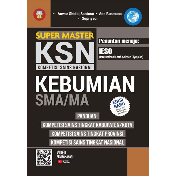 Buku Super Master KSN(Kompetisi Sains Nasional) Kebumian SMA
