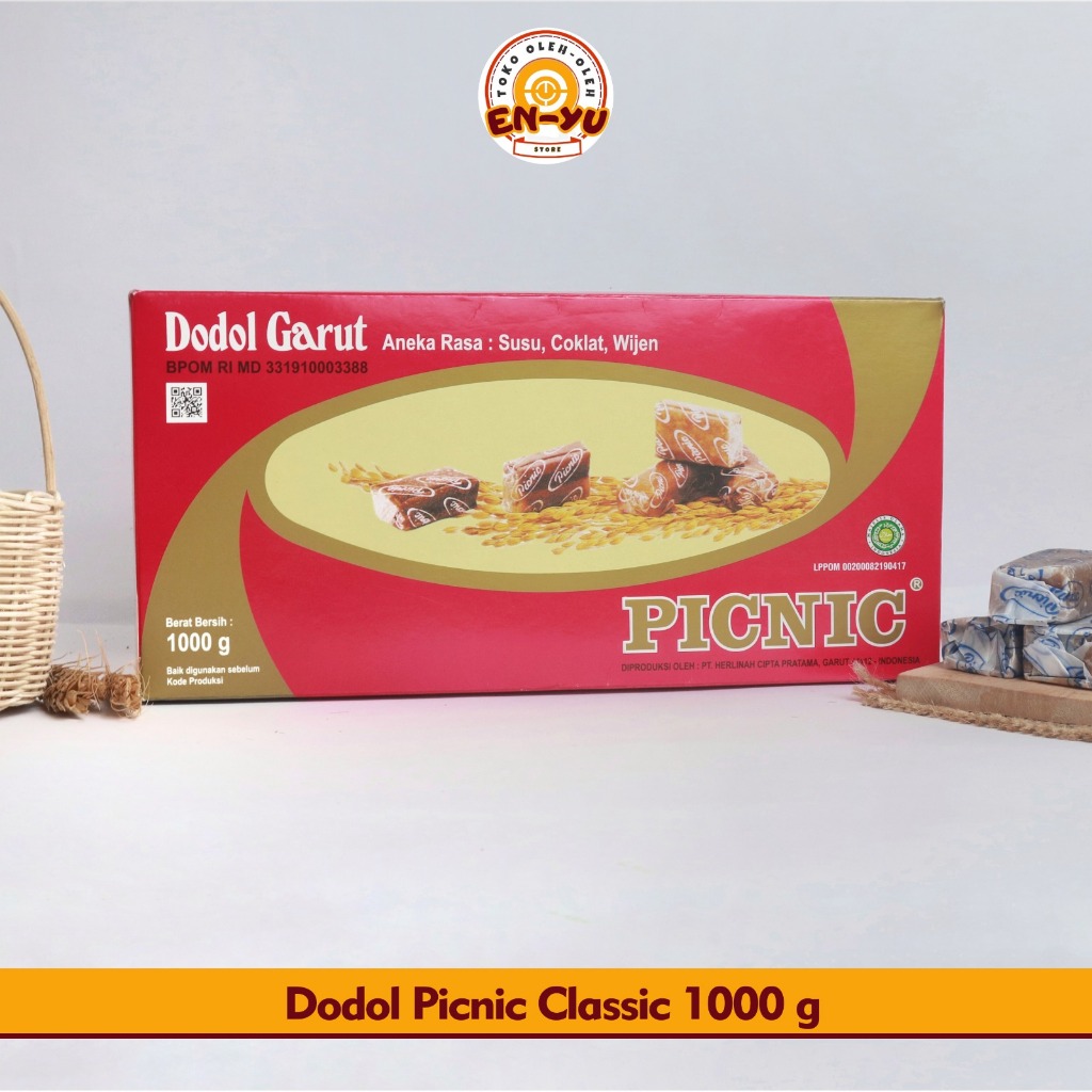 

Dodol Garut Asli PICNIC 1000g Original