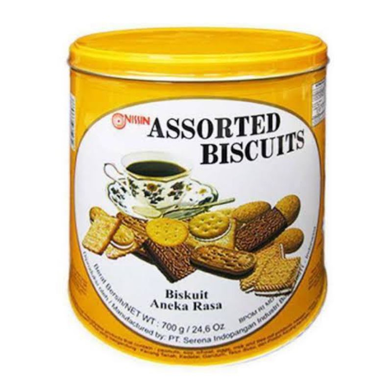 

Nissin Assorted Biscuits Yellow 650g
