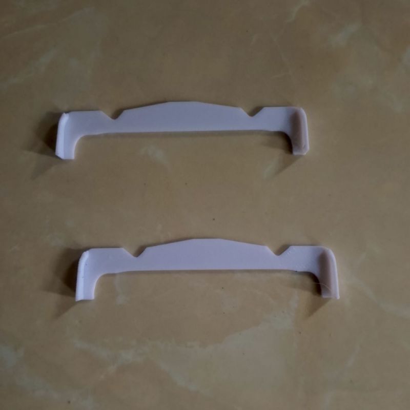 miniatur aksesoris winglet bus plastik