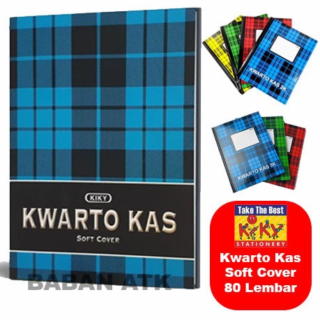 

Buku Kwarto Kas Soft Cover KIKY Isi 80 Lembar