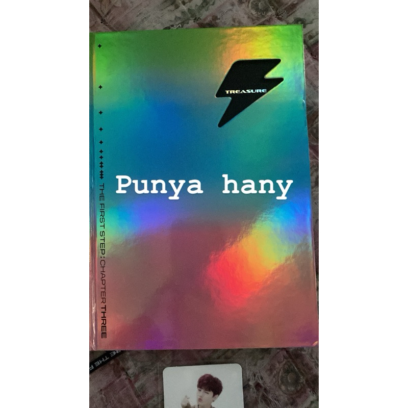 WTS Treasure The First Step: Chapter Three (UNSEALED ALBUM + PC)