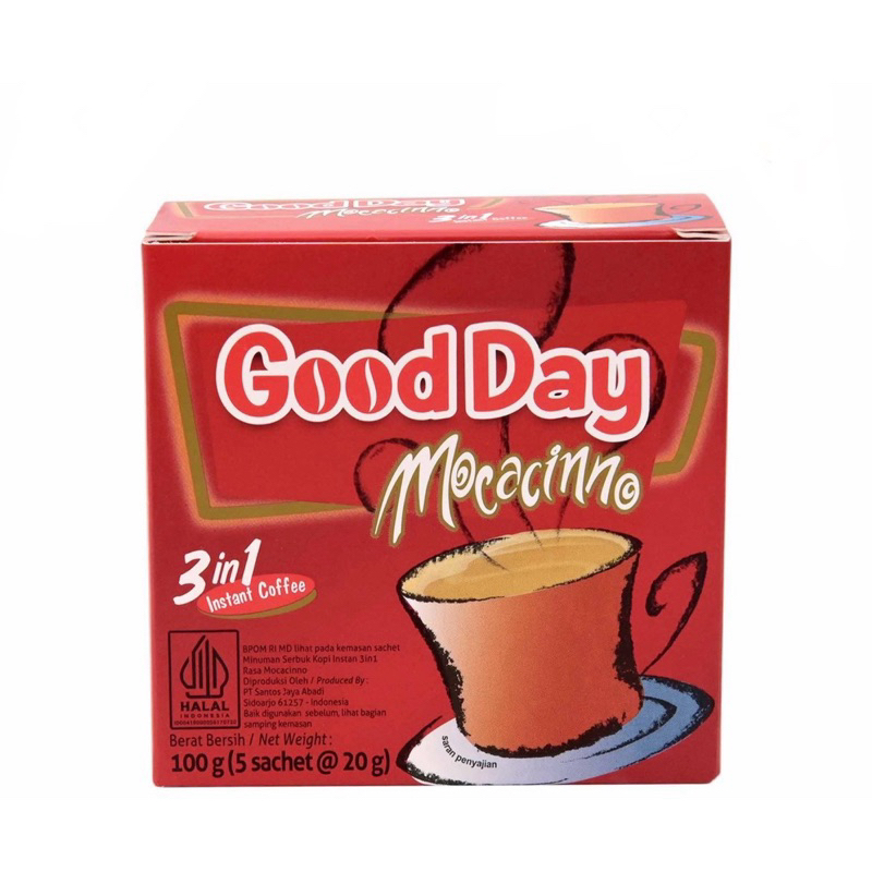 

Kopi Good Day Box Mocacinno 5x20 gr