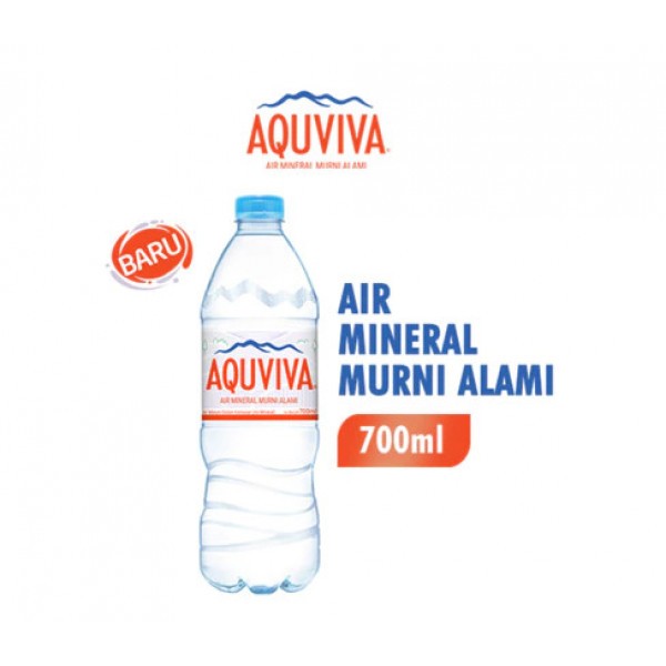 

AQUVIVA MINERAL WATER BOTOL 700 ML