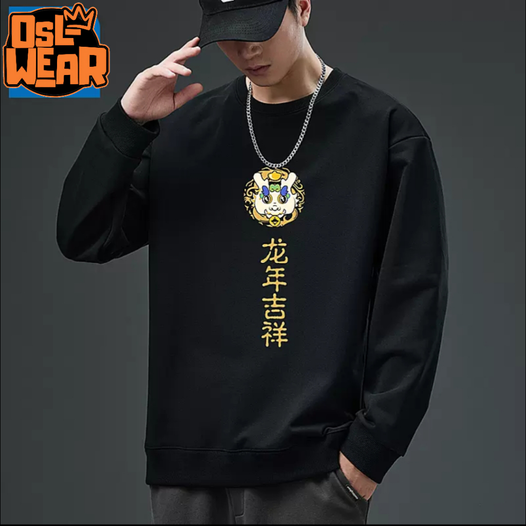 Oslwear  Sweater Outfit Pria Wanita  Oversize Korean Style ORIGINAL