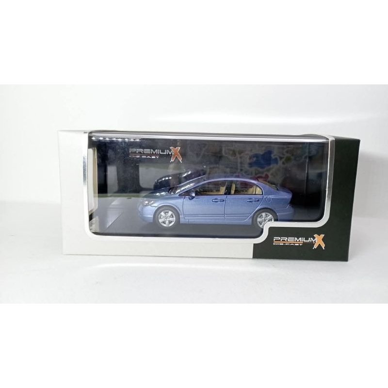 diecast honda civic fd premium x skala 43