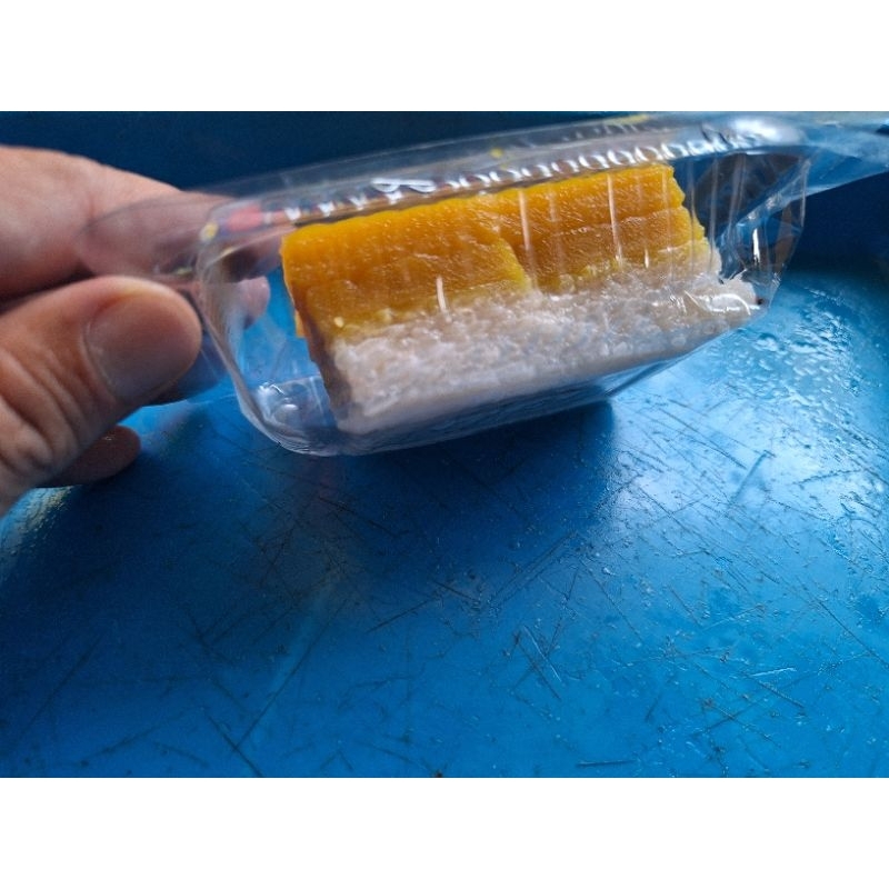 

TALAM / LAPIS BERAS KETAN RASA PANDAN SRIKAYA / KUE JAJANAN PASAR