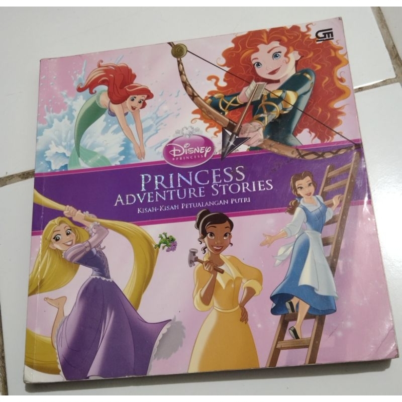 BUKU CERITA DISNEY PRINCESS ADVENTURE