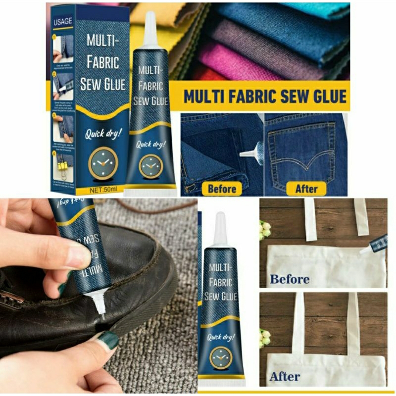 

Lem Jahit Perekat Kain Kulit Baju Sepatu Tekstil Industri Sewing Glue