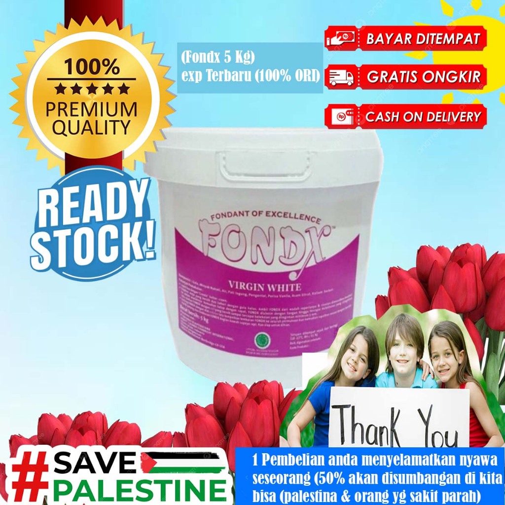 

Fondx fondant white 5kg / icing fondant fondx 5kg