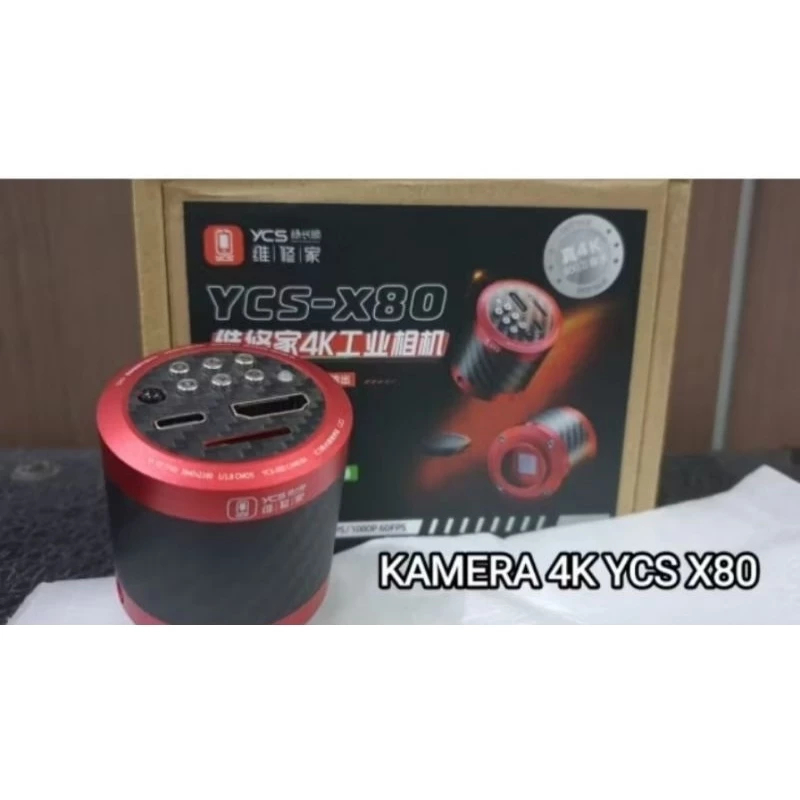 KAMERA MIKROSKOP MICROSCOPE CAMERA YCS X80 4K