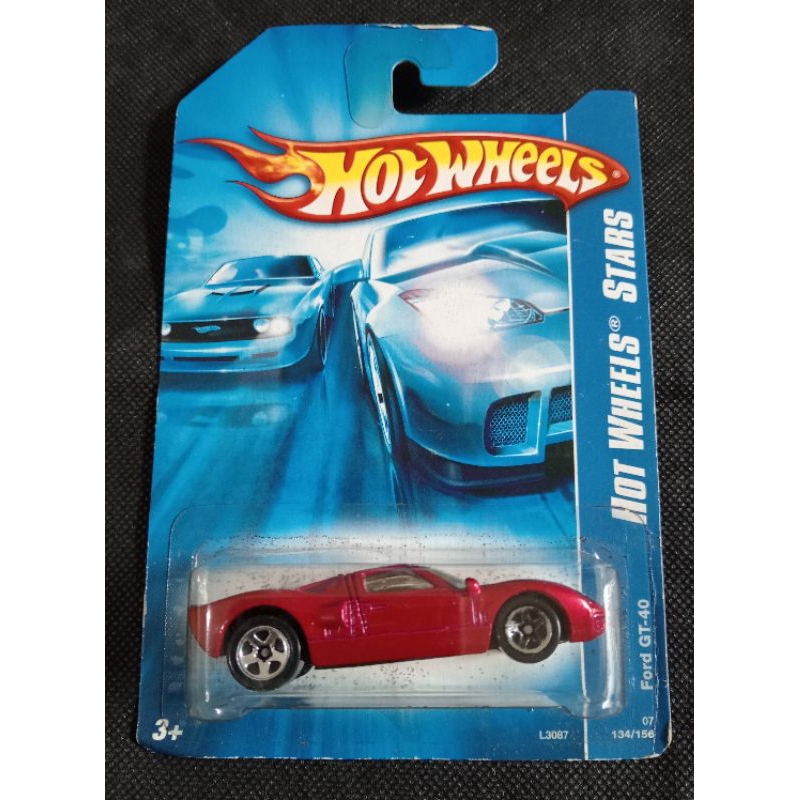 HOT WHEELS FORD GT-40 MERAH