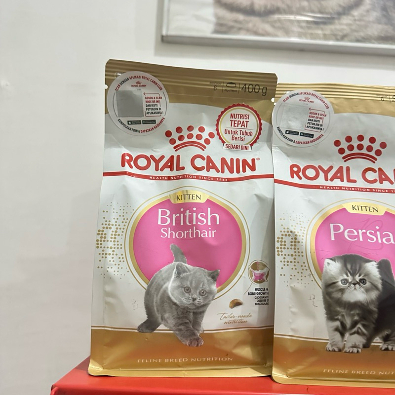 Royal Canin British ShortHair Adult/makanan kucing British kitten / anak anak FRESHPACK 400 gram