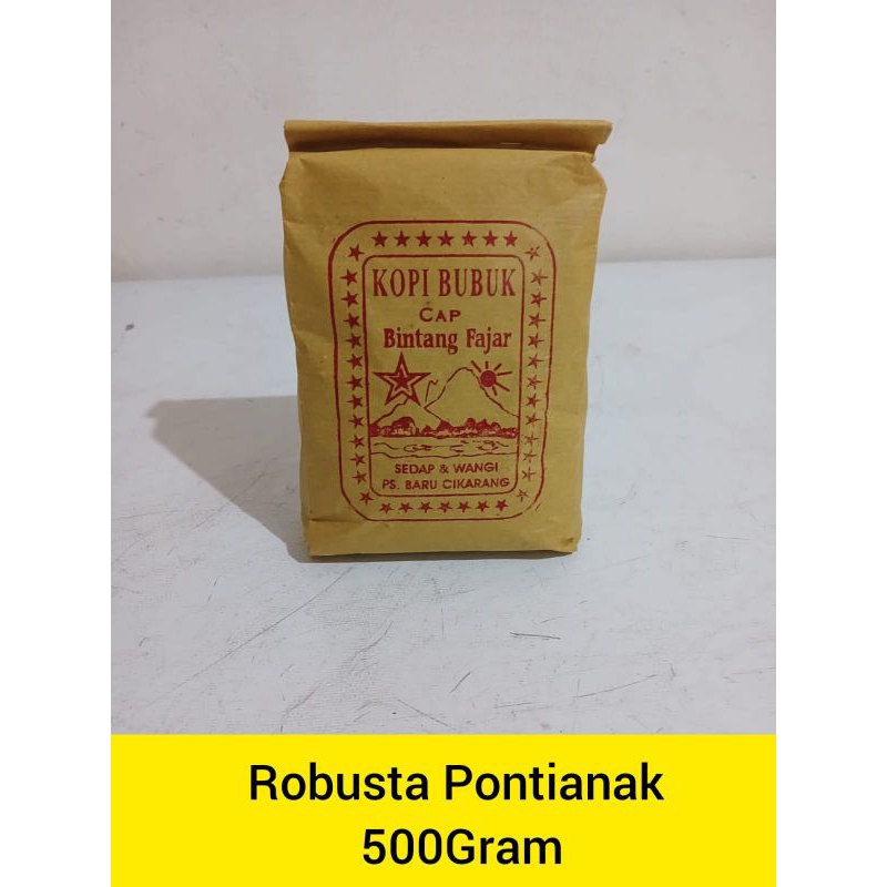 

Kopi Bubuk Robusta Pontianak | Robusta Coffee | -500Gram