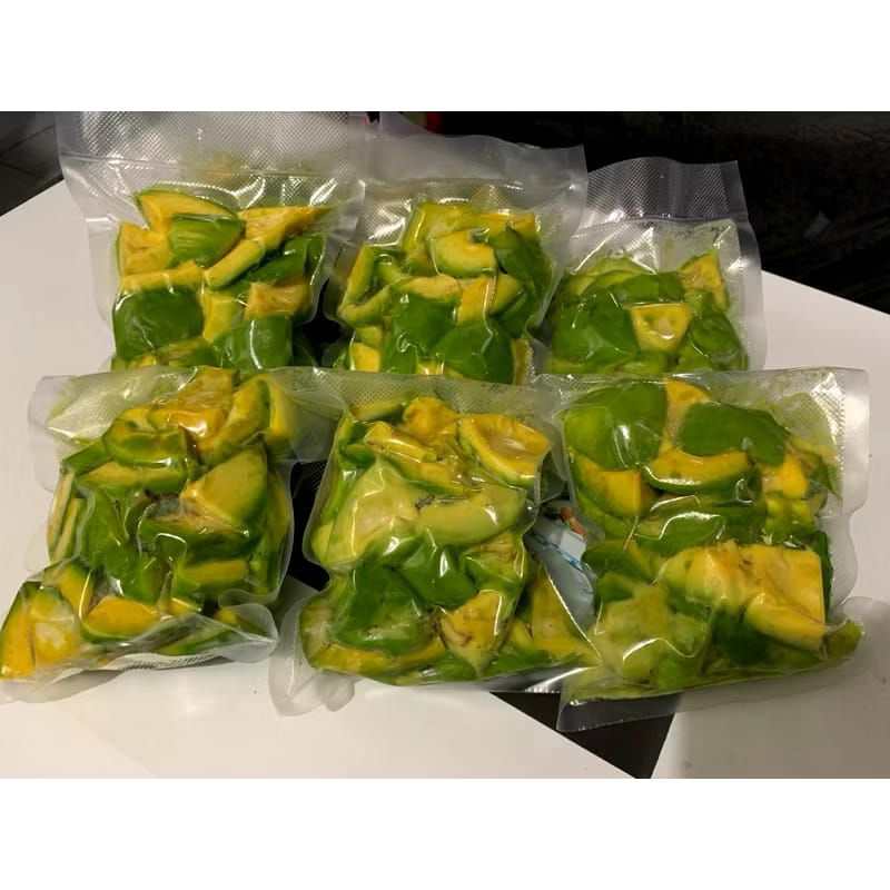 

alpukat mentega Frozen. berat mulai 250 -1 kg