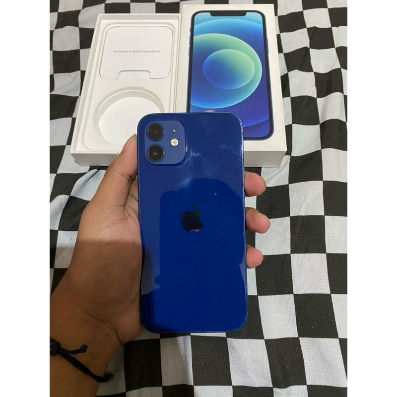 Iphone 12 64 gb Ibox Blue Resmi