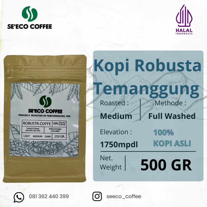 

Kopi Bubuk Robusta Temanggung || Kopi Robusta || Kopi Robusta Premium